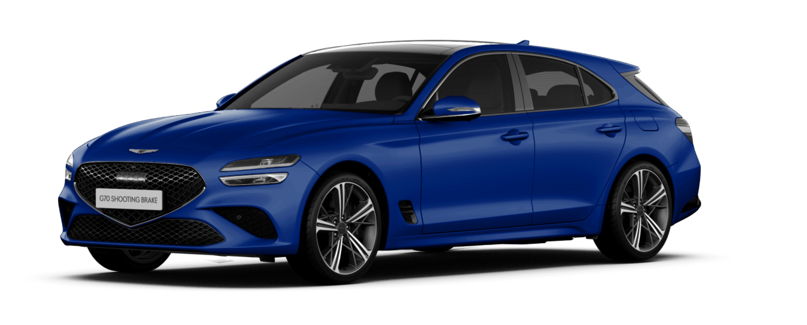 G70 shooting brake Sport Package in matte Burleigh Blue 